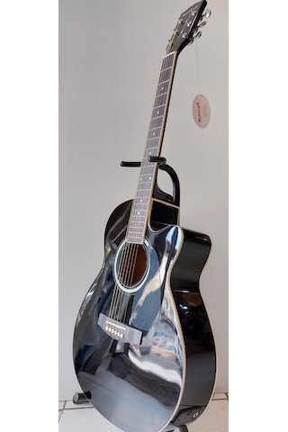 Masterwork Usb Girişli Ekolayzırlı Elektro Akustik Gitar (Siyah)