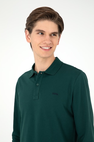 U.s. Polo Assn. Erkek Koyu Yeşil Sweatshirt 50295169-vr079 Koyu Yeşil