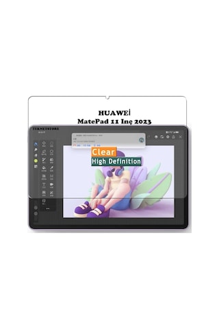 Huawei Matepad 11 2023 6gb 128gb 11 Inç Tablet Ekran Koruyucu Nano Kırılmaz Tam Uyumlu Esnek Cam
