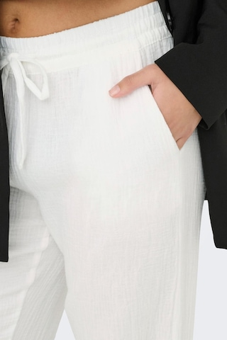 Only Jdy Kadın Geniş Paça Pantolon Jdytheıs Lıfe Wide Pant Günlük Rahat Pantolon Krem