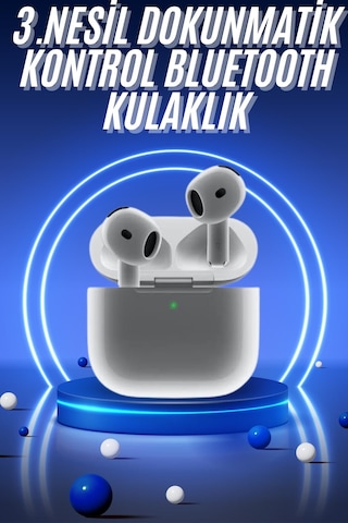 Yeni Nesil Kulak İçi Bluetooth Kulaklık Kablosuz Sesli Asistan Kulak Içi