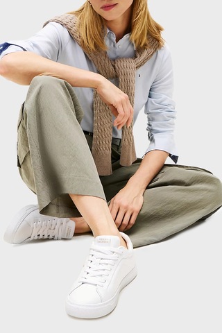 Tommy Hilfiger Bayan Ayakkabı Fw0fw08815 Ybr Beyaz Beyaz