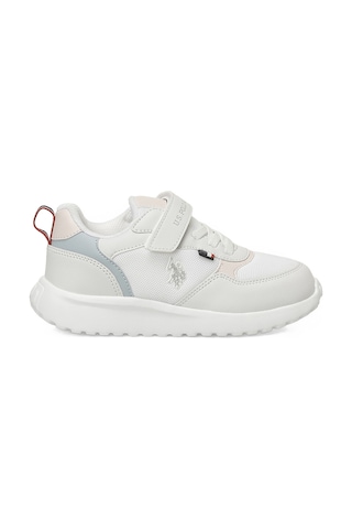 U.s. Polo Assn. Posse Jr 6fx Beyaz Kız Çocuk Sneaker 000000000102155688 Beyaz-pudra-mavı