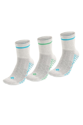 Bonny Silver Koku Yapmayan Koşu Ve Yürüyüş Soket Gümüş Çorap 3'lü Paket Karışık Bonny Silver Koku Yapmayan Koşu Ve Yürüyüş Soket Gümüş Çorap 3'lü Paket Karışık