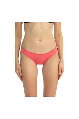 U.s Polo Assn. 66432 Kadın Karışık Desen Pamuklu 3'lü Slip Külot-mercan Mercan