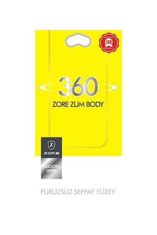 Ekılıf - Apple Uyumlu iPhone 8 Plus - Ön Cam Ve Arka Kasa Koruyucu Zum Body Jelatin - Şeffaf