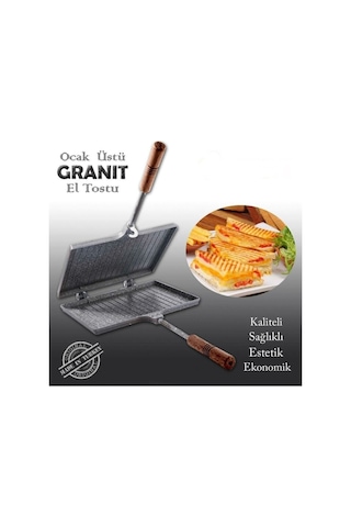Taşhan Granit Döküm El Tost Makinesi