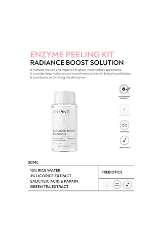 Enzim Peeling Kit Papain Enzimi, Salisilik Asit & Pirinç Suyu