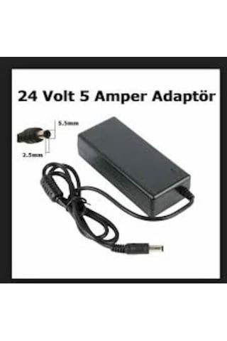 Hightek 24 Volt 5 Amper Plastik Kasa Adaptör