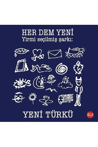 Yeni Türkü Her Dem Avrupa Baskı Mavi Renkli Plak Çift Lp Plak