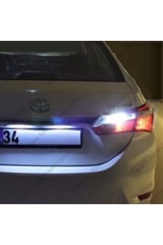 Fardoktoru Toyota Corolla Uyumlu Beyaz Led Geri Vites Ampulü W16W T15
