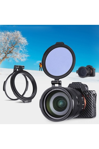 Youtek Uurıg Hızlı Nd Filtre Adaptörü - Geniş Açı Lensler İçin 49mm Ayarlanabilir Işık Kontrol Sistemi