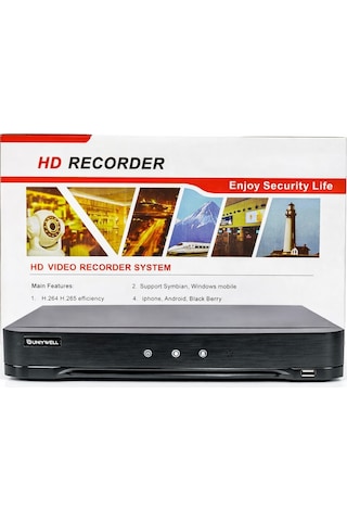 Unıywell Unw-p232 36 Kanal H.265 5mp 2x12trb Hdd Nvr Kayıt Cihazı