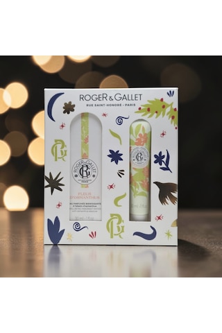 Roger&gallet Fleur D'osmanthus Parfume Edt 30 Ml. + Doğal İçerikli Yoğun Bakım El Kremi 30 Ml. Çiçeksi - Meyve - Odunsu