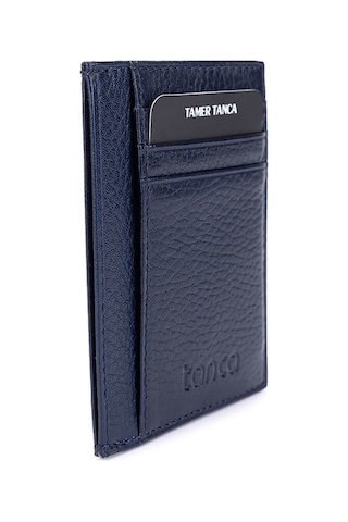 Tamer Tanca Erkek Hakiki Deri Lacivert Cüzdan 907 1092 Erk Czdn Sk25-26 Lacı Fltr Lacivert