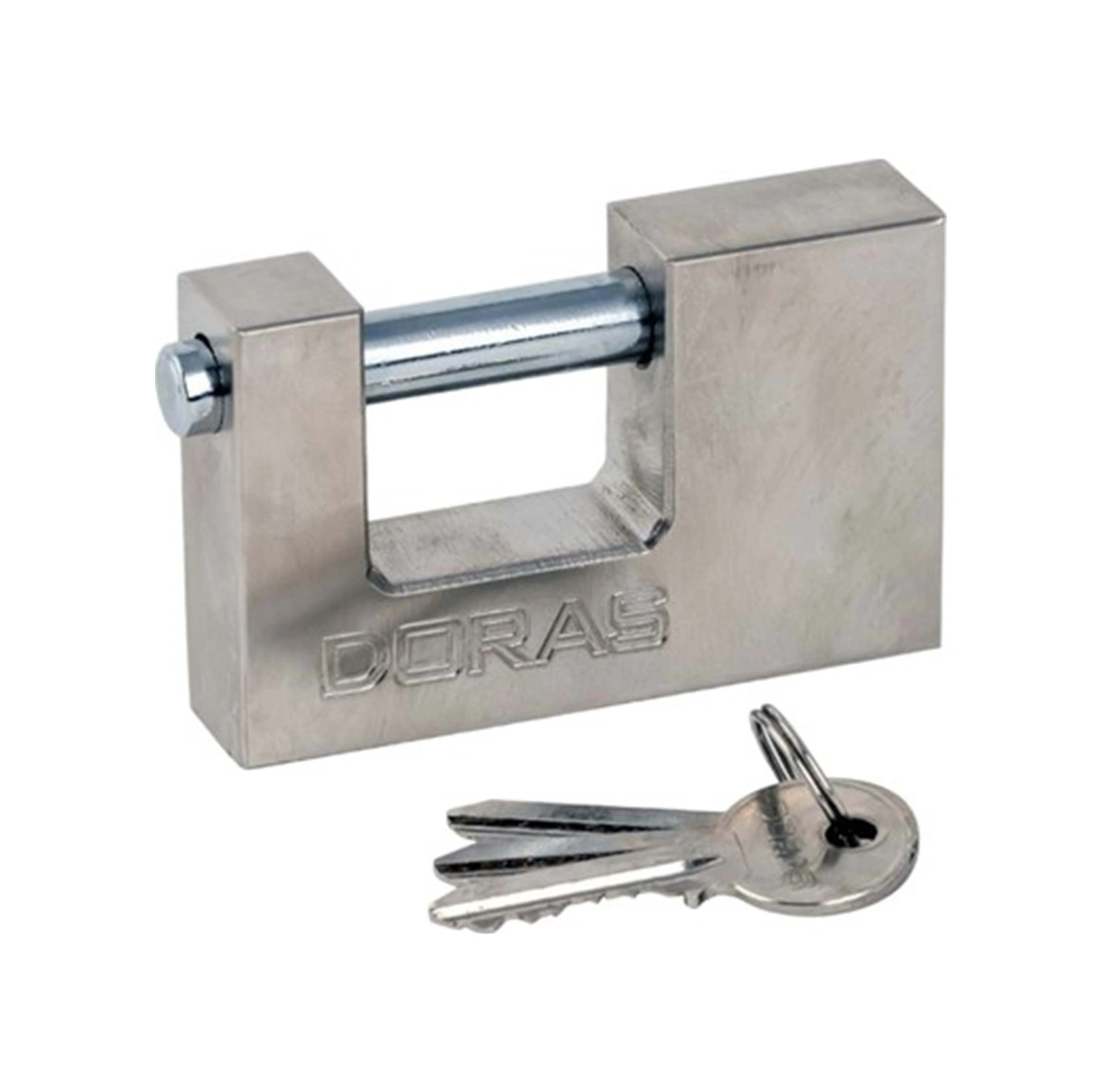 90 Mm Kayar Milli Döküm Asma Kilit Saten