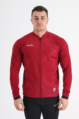 Diadora Elite Kamp Eşofmanı Tek Üst Bordo
