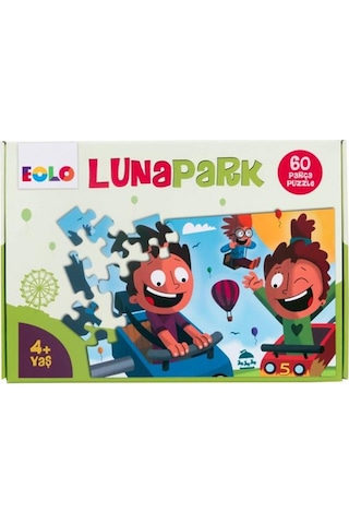 +4 Yaş Lunapark 60 Parça Puzzle (Eolo)