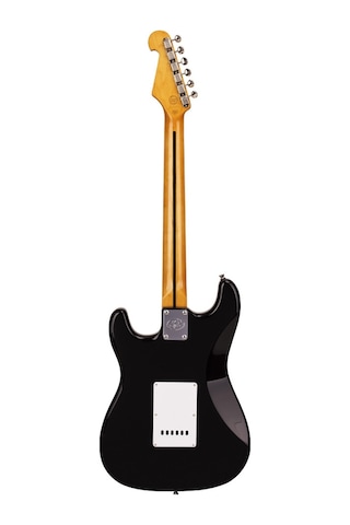 Sx Sst62+ Stratocaster Black Elektro Gitar (Kılıf+Askı+Jak+Pena)