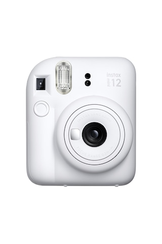 Fujifilm Instax Mini 12 Fotoğraf Makinesi + 20'li Mini Film Beyaz