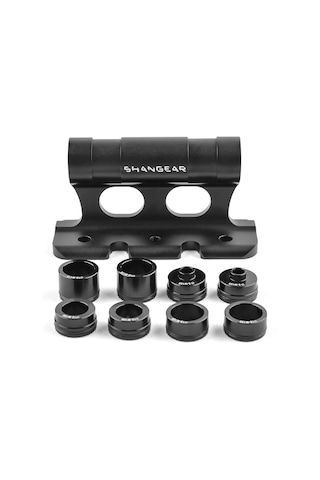 Yuntech01 Jantlı Bisiklet Çatı Tutucusu - Alüminyum Ön Çatal Sabitleyici, Hızlı Montaj, 4 Farklı Adaptörlü