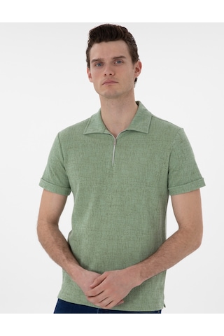 Pierre Cardin Erkek Açık Haki Tişört 50302586-vr183 Açık Haki