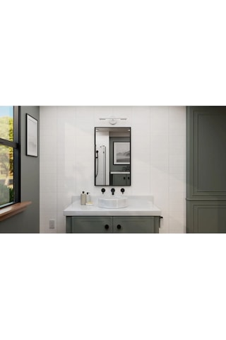 Riolight Modern,vintage Beyaz 2xe27 Duylu Ayna Üstü Metal Duvar Aplik Rio Light