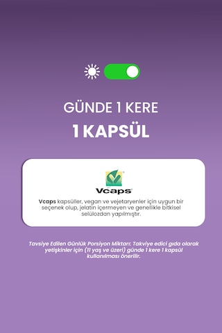 Erbatab Safran Ekstresi, L-teanin & Glisin Kompleksi 30 Kapsül