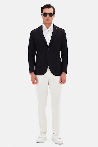 Twn Slim Fit Siyah Düz Kumaş Ceket 4ec04e301464m 001