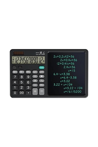 Lcd Yazı Ekranlı Hesap Makinesi Lisinya Çok Renkli