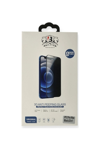Apple iPhone Uyumlu 7 Plus Bilvis Hayalet Cam Ekran Koruyucu - Beyaz 64761281