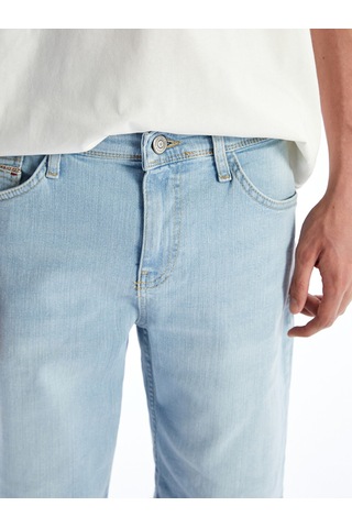 Lcw Jeans İndigo Slim Fit Erkek Jean Şort