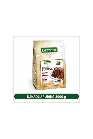 Lezzetçi Kakaolu Puding 3 KG