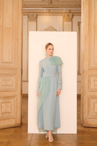 Senna Rebeca Dress Mint Yeşil