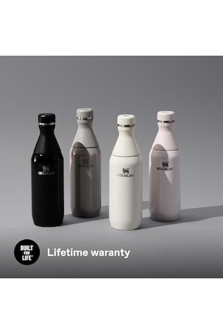All Day Slim Soğuk Su Şişesi Termosu, 0.35 Litre, Krem