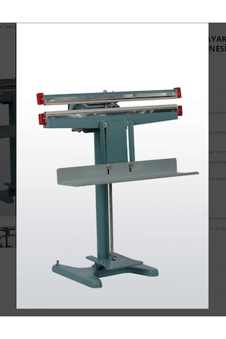 Lavıon Çift Çene Pfs 650x2 Ayaklı Poşet Ağzı Yapıştırma Makinesi C Dikiş Makinesi+masa