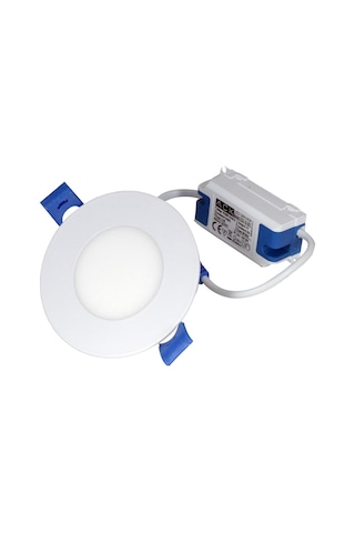 Ack Sıva Altı Led Panel Armatür İç Mekan 220V 3W Beyaz Ap01-00330