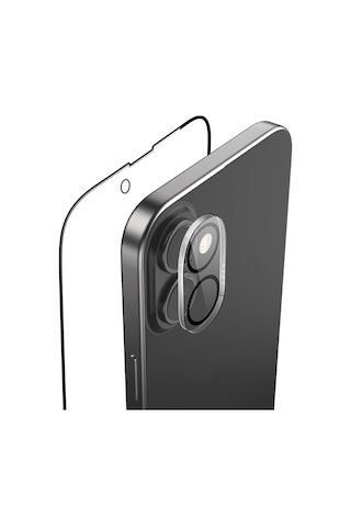 İphone Uyumlu 16 Plus Raptic Temperli Ekran Ve Lens Koruyucu 2'li Set