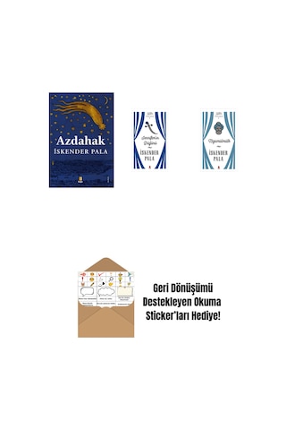 Azdahak + Jennifer In Düğünü Ciltli + Nizamülmülk Ciltli + Okuma Sticker'ları