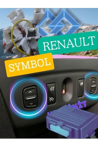 Yerlikit Renault Symbol Cam Modülü Orta Konsol