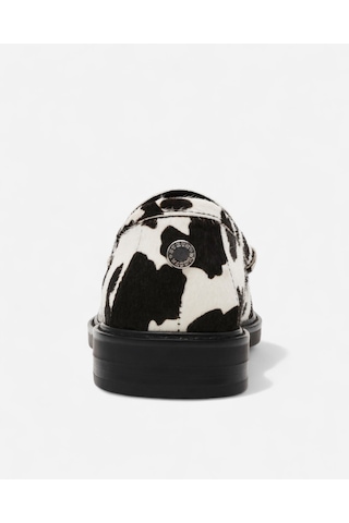 Steve Madden Adıson-c Blk/whte Kadın Siyah Loafer Adıson-c
