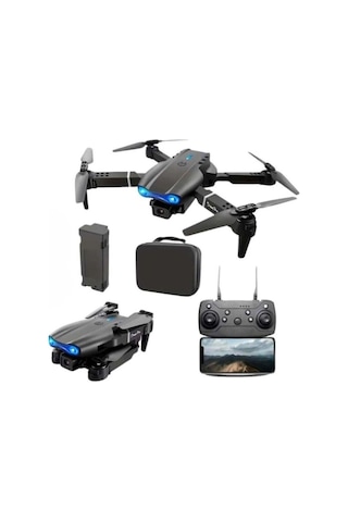 Hd Çift Kamera Drone 4k Kamera, Gps, Uzun Uçuş Süresi, Otomatik Takip & Katlanabilir Tasarım E88