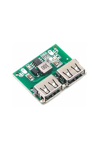 6-24V To 5V 3A Dual Usb Çıkış Voltaj Düşürücü Hw-681 2Xusb Çıkış