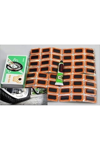 24lü Lastik Yaması Kiti Soğuk Yapıştırıcısı Seti Teker Tamir N11.103