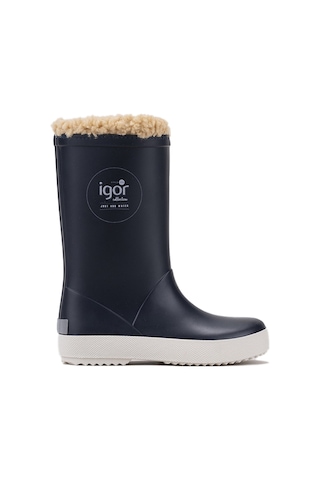 Lacivert Bot Yağmur Erkek Çocuk Igor W10207 Splash Nautıco Borreguıto 003-marino 26-36 Null Lacivert