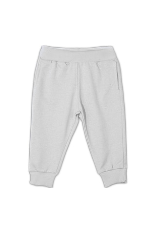 İki İplik Eşofman Altı Gri