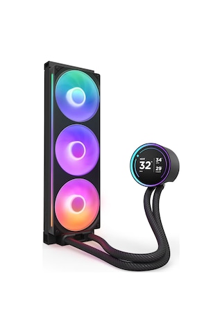 Nzxt Kraken Elite Rgb Ips Lcd Rl-kr36e-b2 360 Mm Siyah İşlemci Sıvı Soğutucu