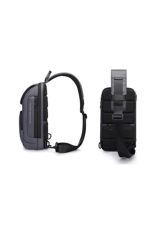 Bange Bg-7565 Erkek Kilitli Crossbody Göğüs Çantası 001