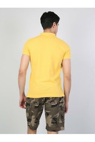 Colin's Slim Fit Polo Yaka Erkek Safran Polo Kısa Kol CLTKTMPTS0244260_q1.v1_YLS