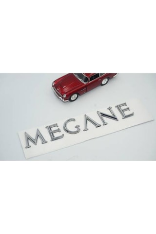 Renault Megane 2 Krom Bagaj Yazısı